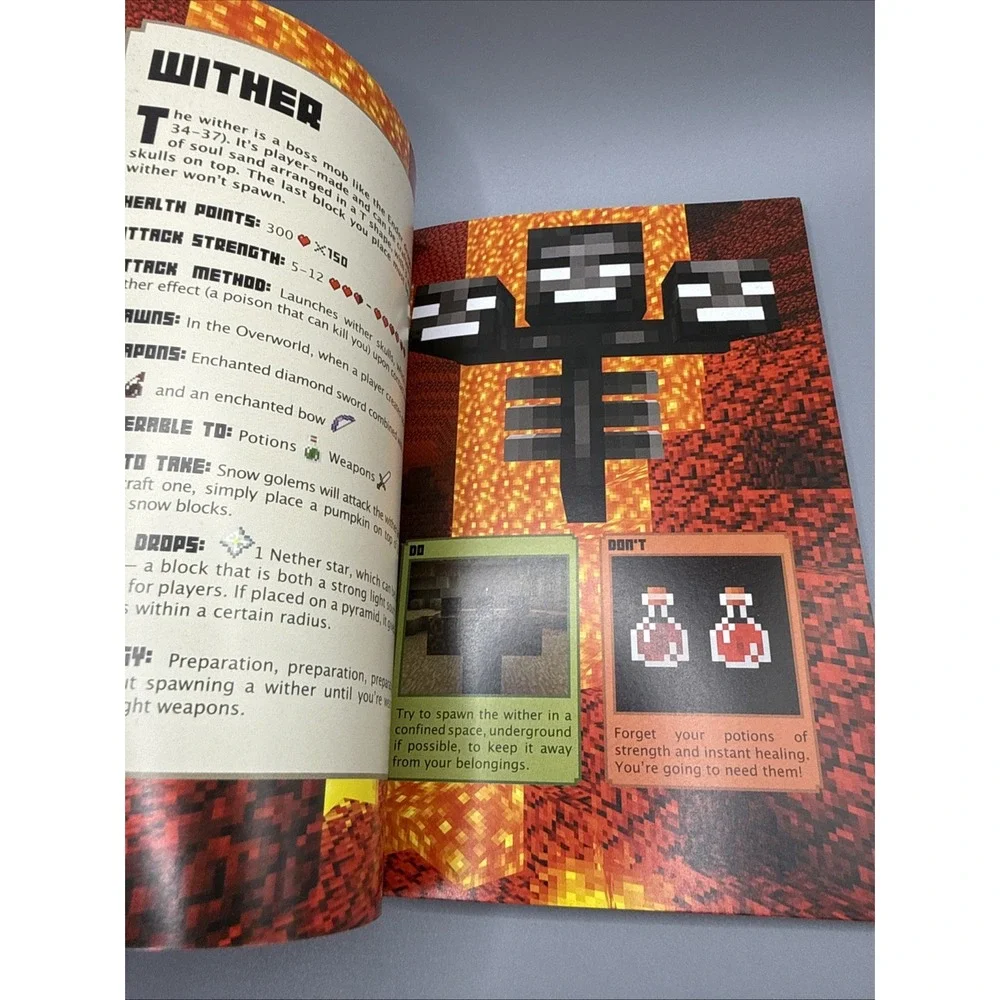Mojang Minecraft Handbook Set of 4 Scholastic